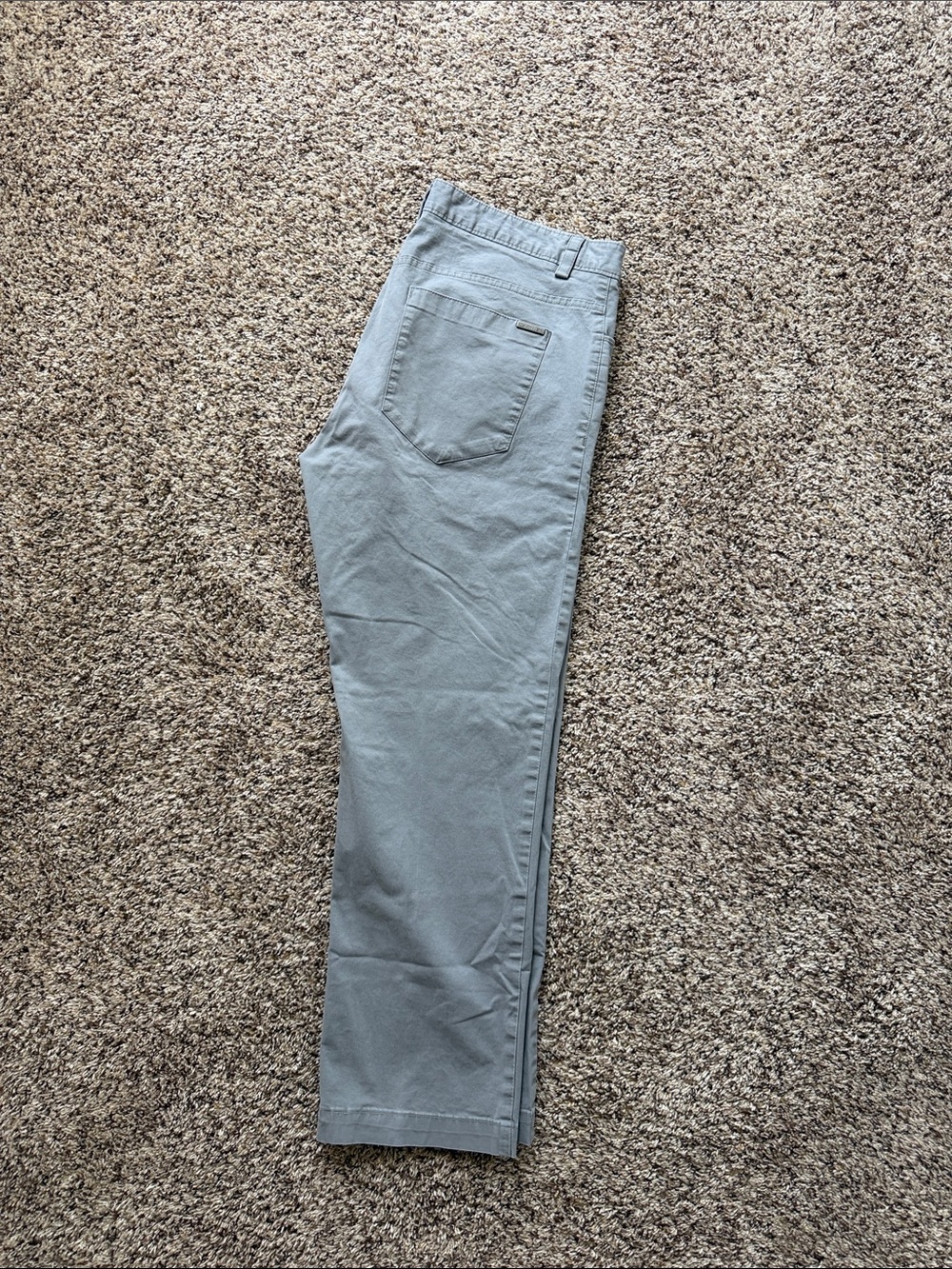 Calvin Klein Men's Chinos in Light Gray 33x26